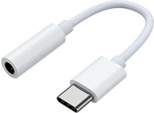 Samsung Samsung USB-C männlich zu 3.5mm weiblich Weiß 1 Stück GP-TGU023AEAWW