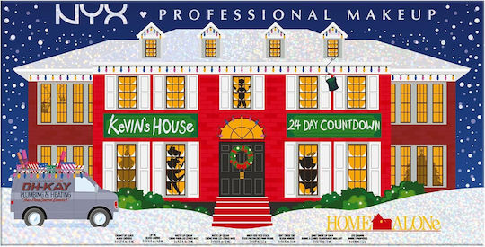 Nyx Professional Makeup Home Alone Set de machiaj Calendar Advent