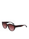 Lacoste Women's Sunglasses with Burgundy Plastic Frame and Burgundy Gradient Lens L985S-603