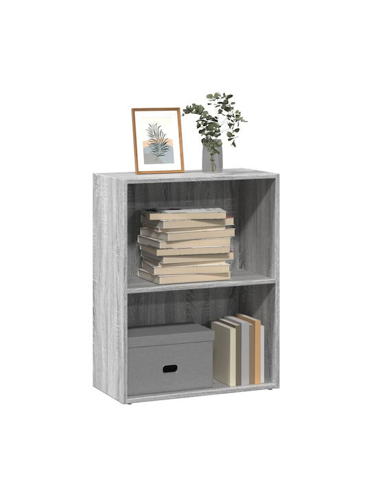 Bookcase Grey Sonoma 60x30x77cm