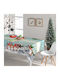 Weihnachtstischdecke Weihnachtswichtel Rot 140 x 260 cm