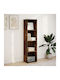 Bibliotecă Stejar Fumuriu 40x30x152 cm