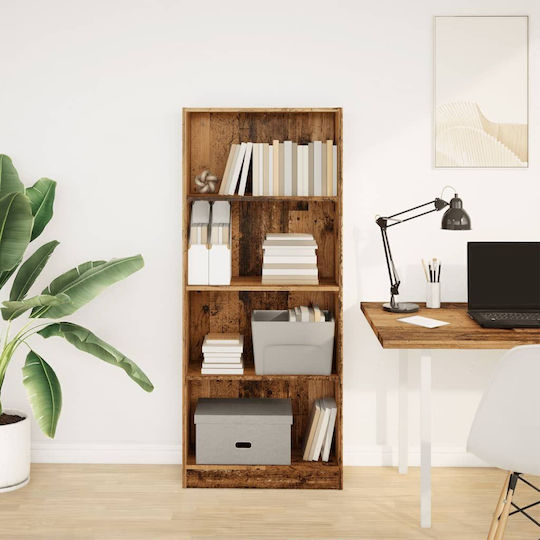 Bibliothek Braun 60x24x143cm