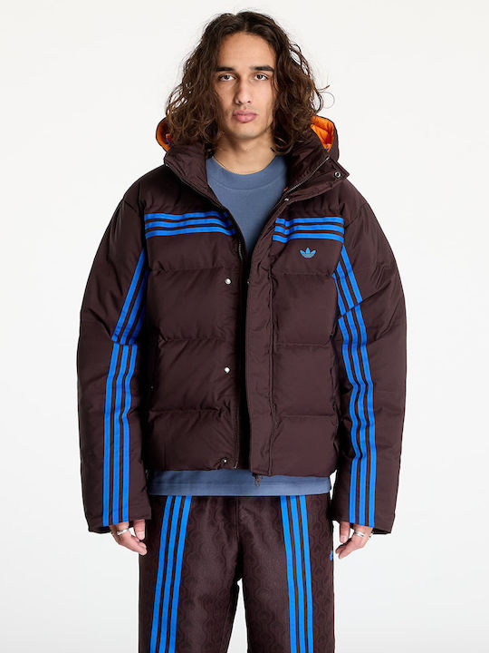 Premium Jacke Puffer Shale Brown