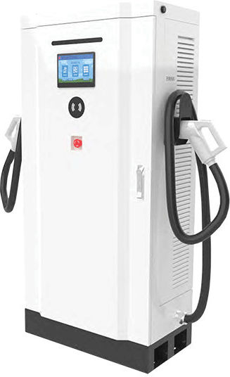 Elmark Etaj Trei faze Stație de încărcare pentru mașini electrice 40kW cu Cablu încorporat CCS2 + CHAdeMO (98EVP40)