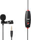LensGo LYM-DM1 Σετ Δυναμικό Μικρόφωνο 3.5mm Πέτου, Clip On για Κάμερα