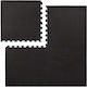 Podele Puzzle de Gimnastică Negre 60x60cm 4buc