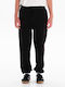 Sweatpants with Elastic Black