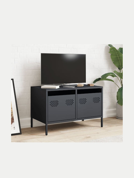Stand TV Metalic Antracit L68xA39xÎ43.5cm