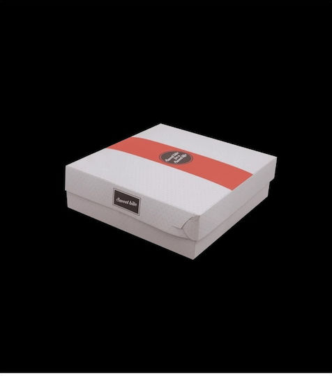 Pastry Box Z15 Metalised Pet Coating 25x25xh8cm Package 1kg "Sweet Life" Tefaco 007437