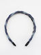 Mat Fashion Stirnband Haar Blau