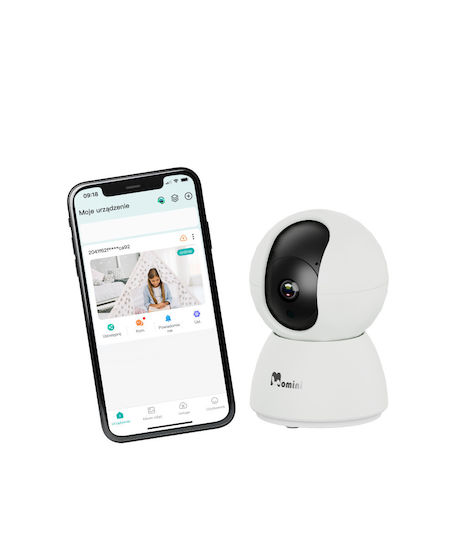 Momini KidLook Baby Monitor with Two-way Communication