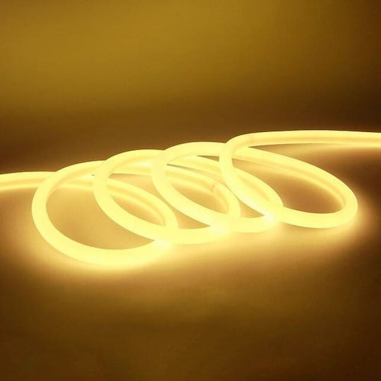 ForHome Ταινία LED 220V Θερμό Λευκό Φως 1m Neon Flex