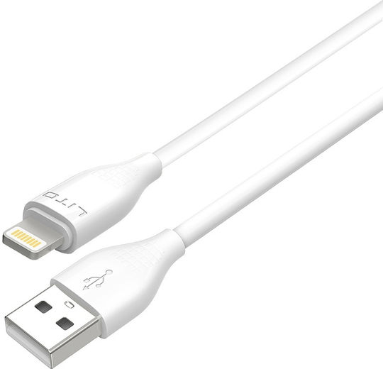 Lito USB-A to Lightning Cable 60W Λευκό 1m