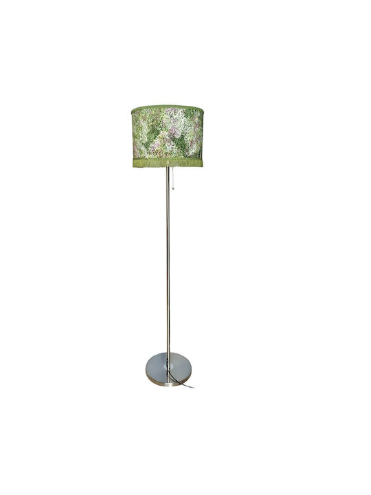Oxygen Green Coral Floor Lamp H165xW35cm. with Socket for Bulb E27 Green