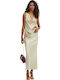 Vesatie Midi Rock Beige