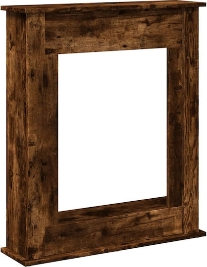 vidaXL Ξύλινη Πρόσοψη Τζακιού 75x87.5cm