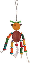 Imac Wooden Bird Toy Monkey 22x14cm