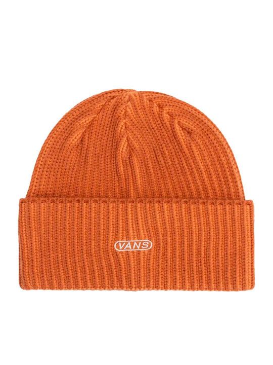 Beanie Ανδρικός Σκούφος Πλεκτός σε Καφέ χρώμα