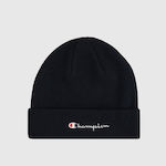 Champion Beanie Unisex Σκούφος Πλεκτός σε Μαύρο...