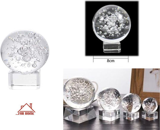 Kristallkugel Raumdekor 8x10cm Forhome 05205521 Zuhause