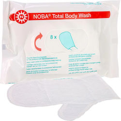 Nobamed Body Cleaning Gloves for Patients 8 Pieces Nobamed Body Cleaning Gloves for Patients 8 Pieces