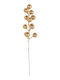 Χριστουγεννιάτικο Κλαδί Berries Γκι Χρυσό 20cm 313.035.0077.04