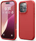 Elago Premium Liquid Back Cover Silicon Roșu (i...