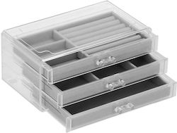 Transparent Jewellery Box 23x14x11cm Transparent Jewellery Box 23x14x11cm