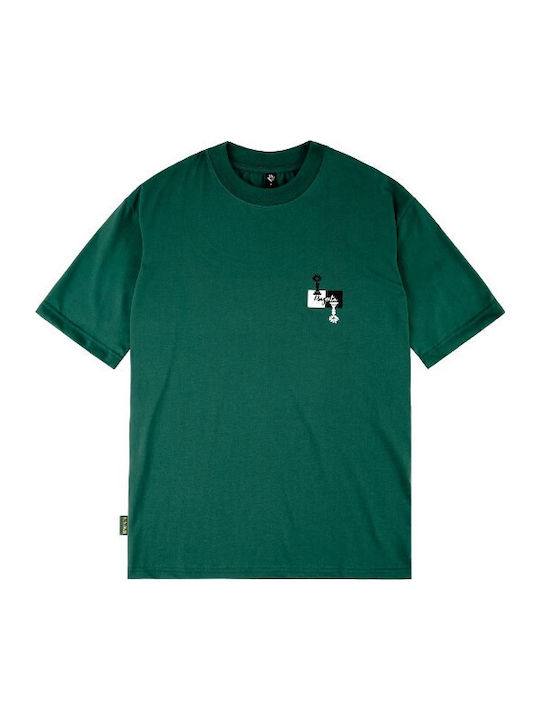 Magenta Skateboards T-shirt Green