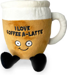 Punchkins Fröhliche Kaffeetasse "i Love Coffee A-latte!" 18 cm