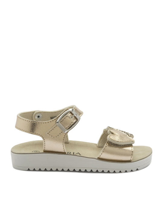 Alegria Kids' Sandals Anatomic Gold