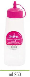 Decora Sticlă pentru sos cu capacitatea de 250ml