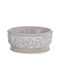 BigBuy Flower Pot 20.5x9cm Grey S8806545