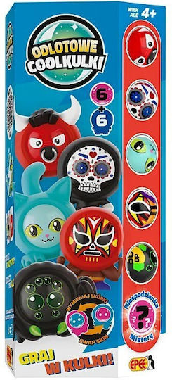 Coolkulki Awesome Figures 6 Balls + 6 Outfits Red Totem Box