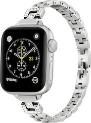 Leewello LW-382 Strap Silver (Apple Watch 38/40/41/42mm) Leewello LW-382 Strap Silver (Apple Watch 38/40/41/42mm)