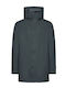 Winter Jacket Parka Windproof Blue