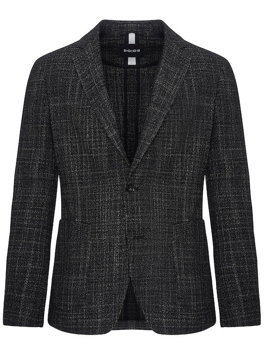 Men's Suit Jacket Slim Fit Black