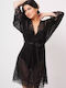 Bonatti Pentru Femei Halat Transparent, Lacy