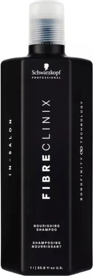 Schwarzkopf Fibre Clinix Bondfinity Σαμπουάν Αναδόμησης/Θρέψης & Ενυδάτωσης για Λιπαρά Μαλλιά 1000ml