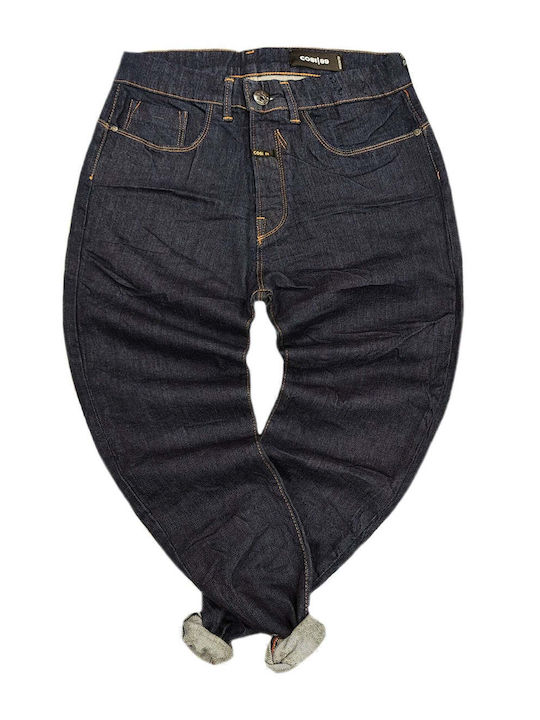 Pantalon De Blugi Elastic Cu Fit Slim Albastru Închis