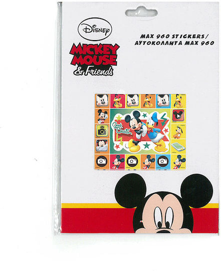 Gim Αυτοκόλλητα Mickey Mouse 960τμχ