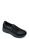 Anatomisch Damen Slip-Ons Schwarz