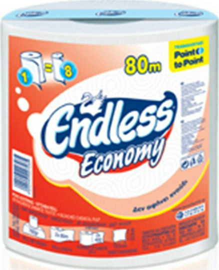 Endless Kitchen Paper 6 Rolls 2 Sheets (800gr/Roll)