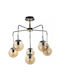 Ballota Chandelier Black Elbulgaria 6xe14 2840/6
