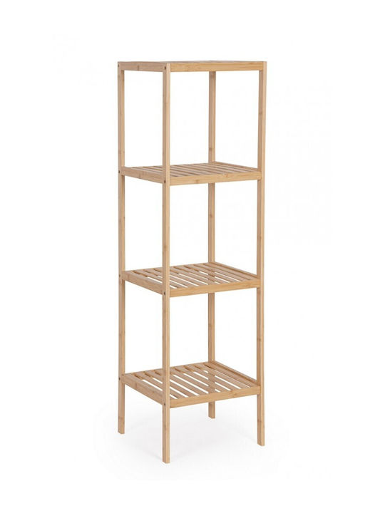 Cayden Natural Bookcase 33x33x145.5cm