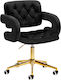 Friseurstuhl 4rico Qs-of213g Schwarz