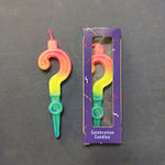 Question Mark Candle 3-color X10 11cm