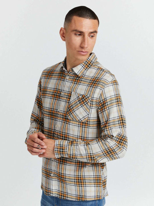 Blend Shirt Checked YELLOW