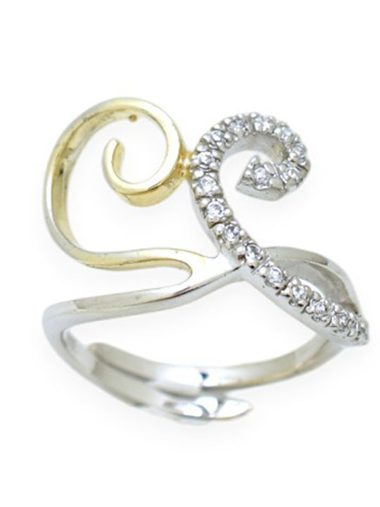 Goldjewels Femeie Inel cu Zirconiu din Argint